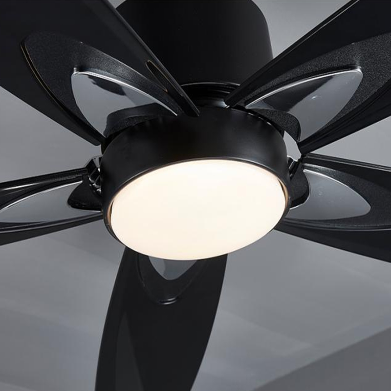 Ventilador de techo de aspas de ABS de gran tamaño con luz