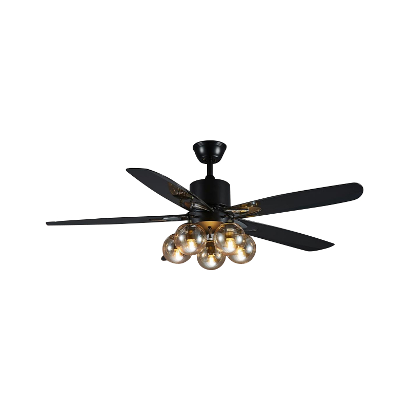 Ventilador de techo de aspas de ABS de gran tamaño con luz