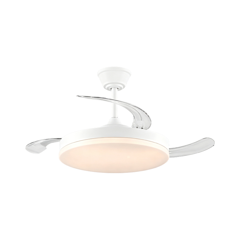 Luz de ventilador de techo LED de acrílico cielo estrellado