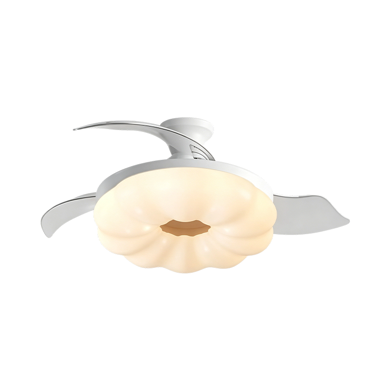 Luz de ventilador de techo LED de acrílico cielo estrellado