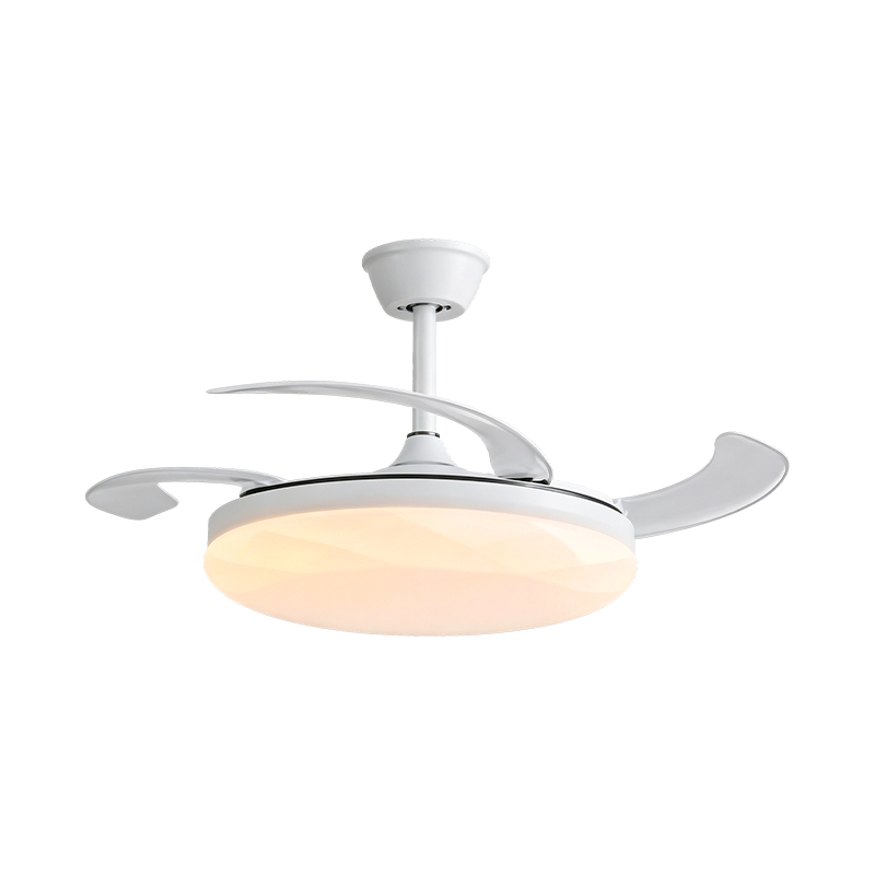Luz de ventilador de techo LED de acrílico cielo estrellado