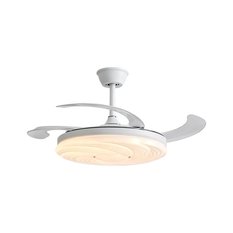 Luz de ventilador de techo LED de acrílico cielo estrellado