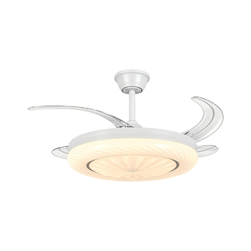 Luz de ventilador de techo LED de acrílico cielo estrellado