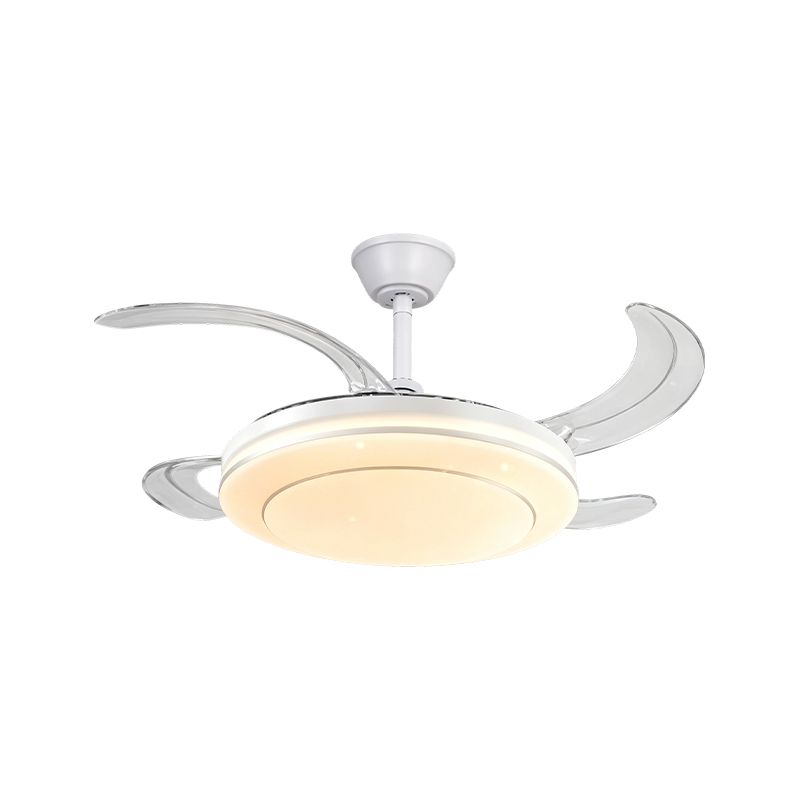 Luz de ventilador de techo LED de acrílico cielo estrellado
